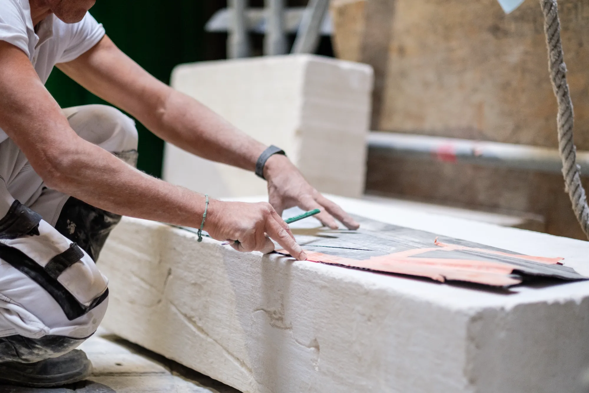 Chantier de ravalement SAPA